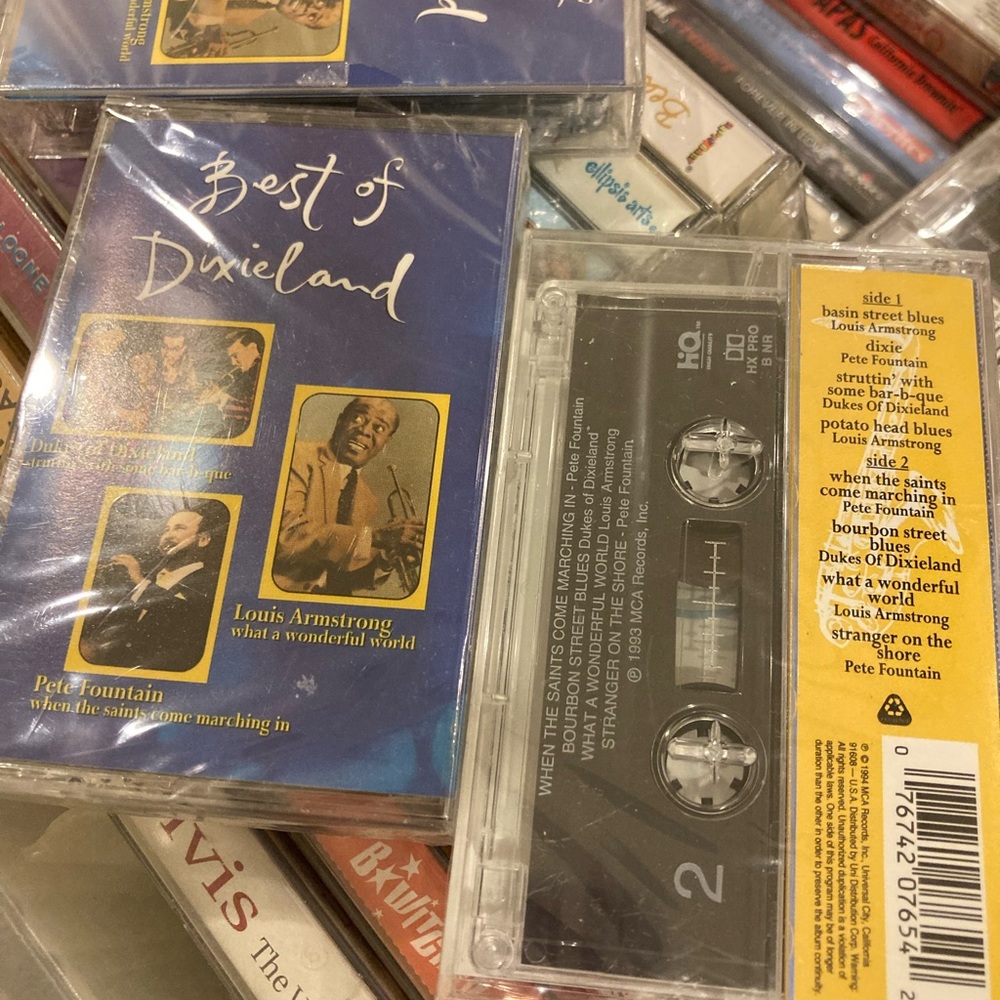 Best of Dixieland Cassette Tape